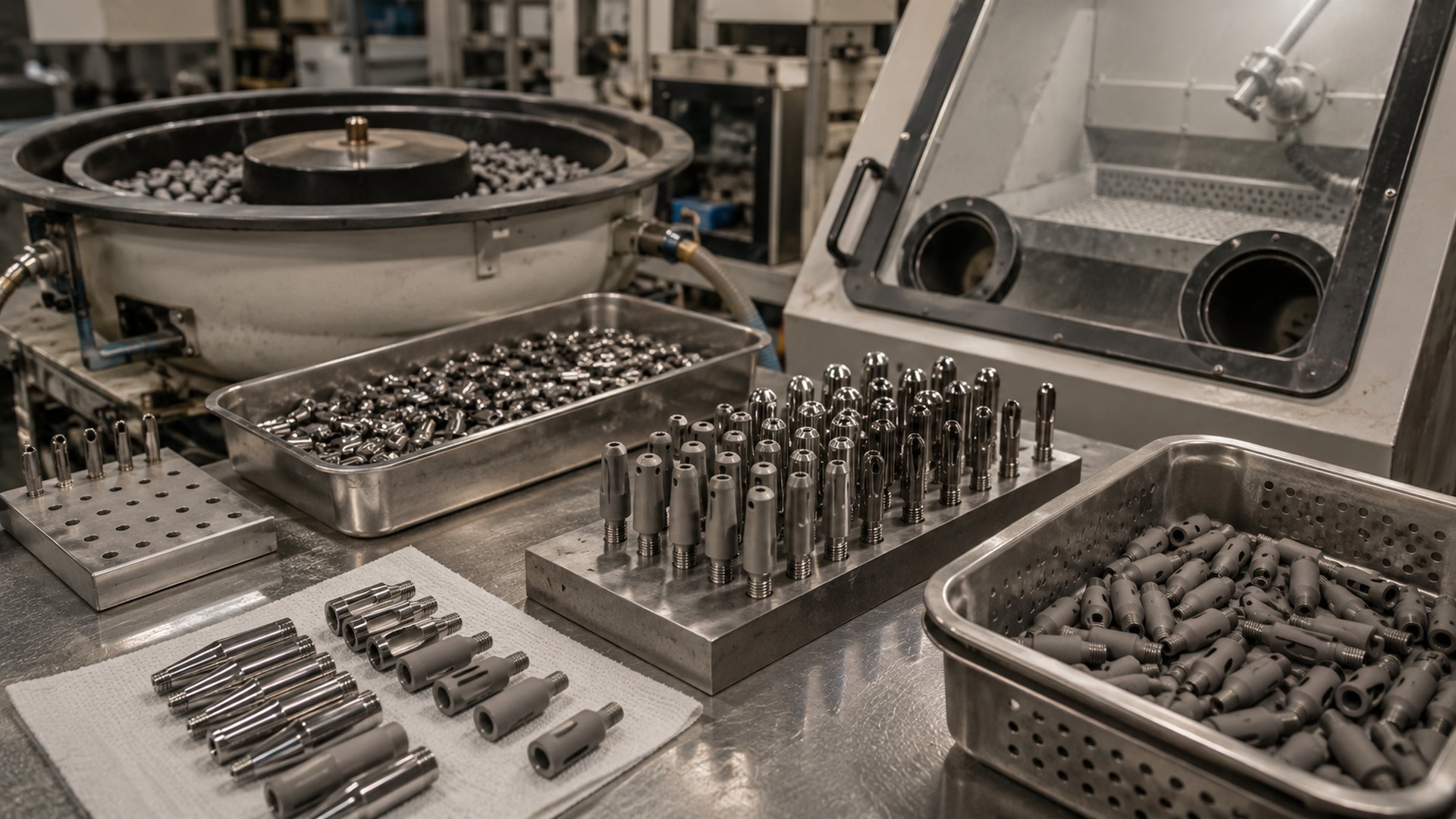 Implant Machining Surface Finishing