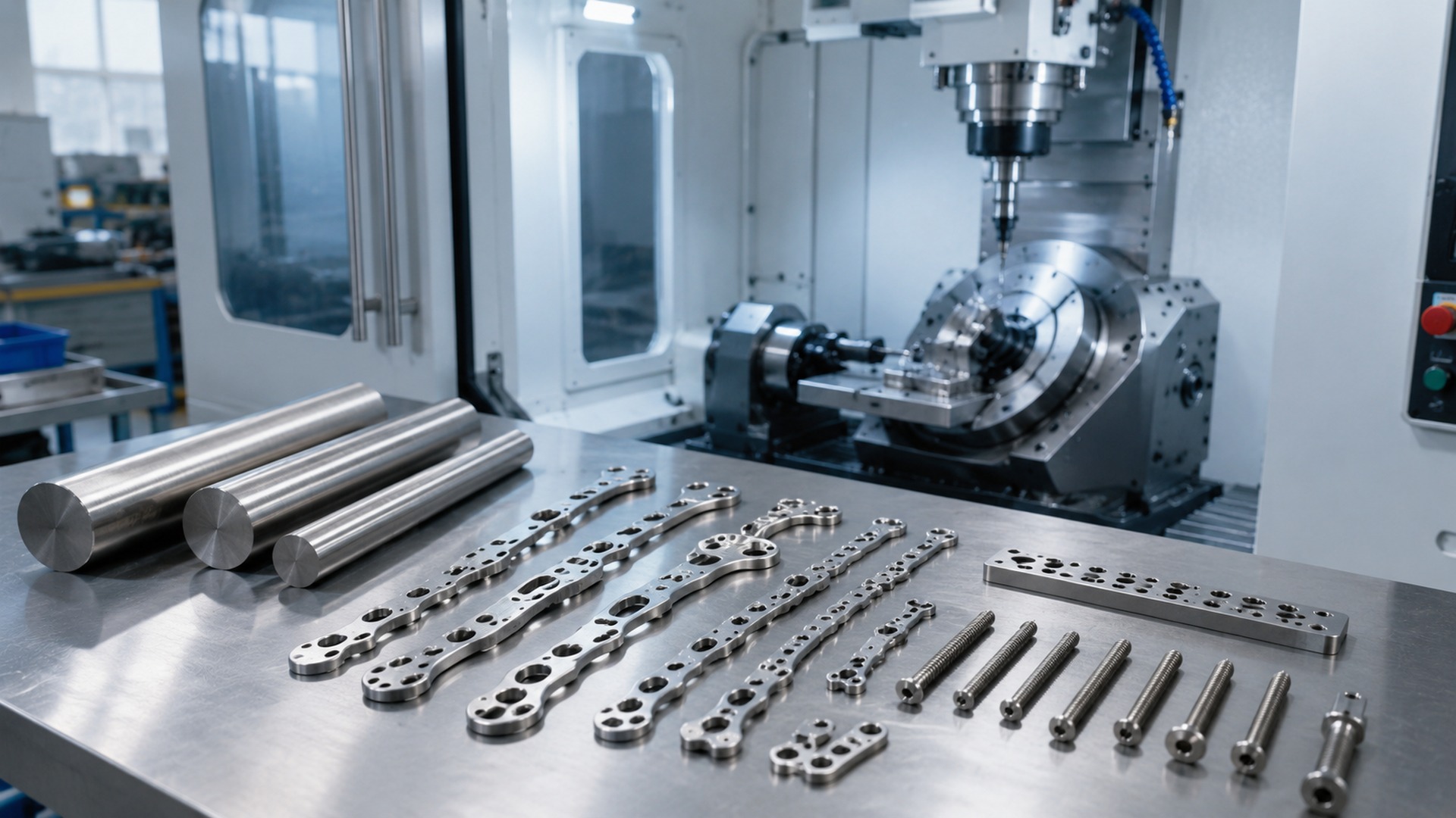 Titanium Implant Machining